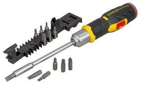 Skrūvgriežu un uzgaļu komplekts Stanley Fatmax, PZ2, 120 mm, 4.5 - 8 mm, Ø39 mm