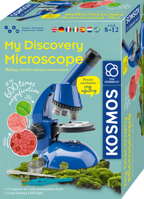 Детский микроскоп Kosmos My Discovery 1KS617523, синий цв.