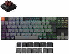 Juhtmevaba mänguklaviatuur Keychron K1 QMK Version 6 K1X-H3, EN, must v.