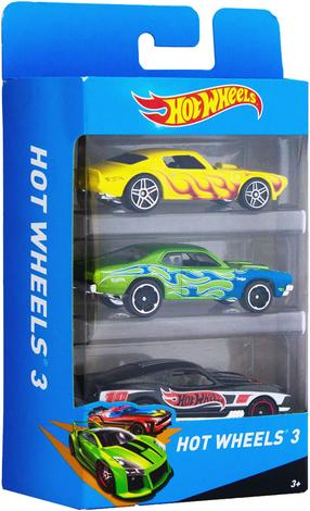 Žaislinių automobilių rinkinys Mattel Hot Wheels K5904, (spalva/dizainas parenkami atsitiktine tvarka)