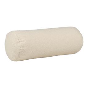 Dekoratyvinė pagalvėlė Home4you Larry Roll, balta sp., 18 cm x 50 cm