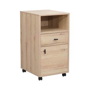 Komoda Home4you Lester, ruda sp., 76 cm x 48 cm x 40 cm