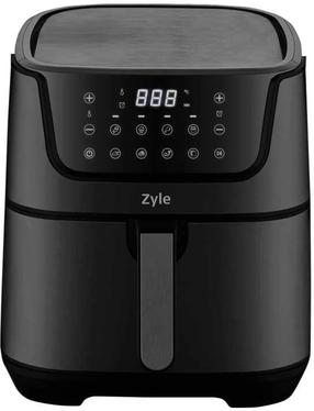 Karšto oro gruzdintuvė Zyle ZY895BAF, juoda sp., 1800 W, 7 l