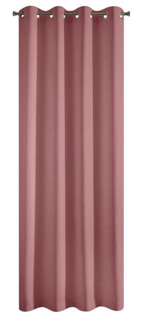 Nakts aizkari, tumši rozā krās., 140 cm x 250 cm