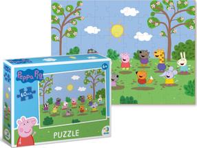 Dėlionė Dodo Peppa Pig DOB4843, 60 vnt., įvairių spalvų