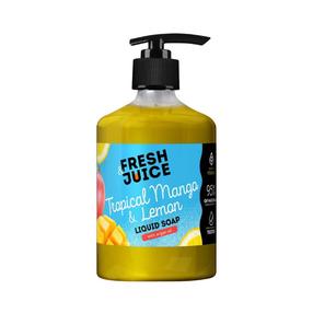 Šķidrās ziepes Fresh Juice Tropical Mango & Lemon, 460 ml
