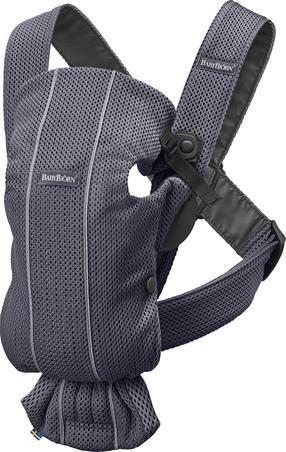 Nešioklė BabyBjorn Mini, pilka sp.