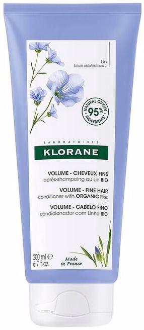Кондиционер для волос Klorane Volume - Fine, 200 мл
