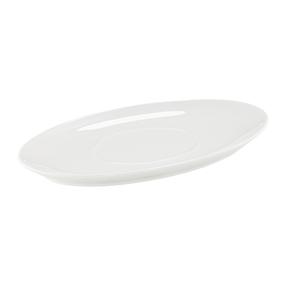 Serviravimo padėklas, padažinei Ambition Aura White, 21.2 cm x 12 cm x 1.8 cm, balta sp., porcelianas