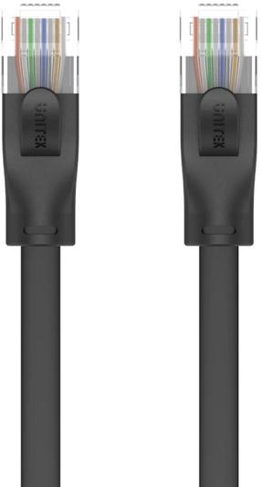 Tinklo kabelis Unitek Cat 6 UTP C1810GBK RJ-45, RJ-45, 2 m, juoda sp.