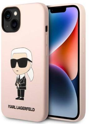 Telefoni ümbris Karl Lagerfeld KLHMP14MSNIKBCP, roosa v., Apple