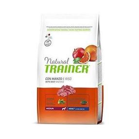 Sausā suņu barība Natural Trainer Medium Adult Beef, liellopa gaļa, 3 kg