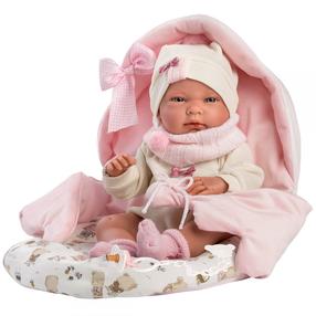 Lėlė - kūdikis Llorens Nica 73884, 40 cm, įvairių spalvų