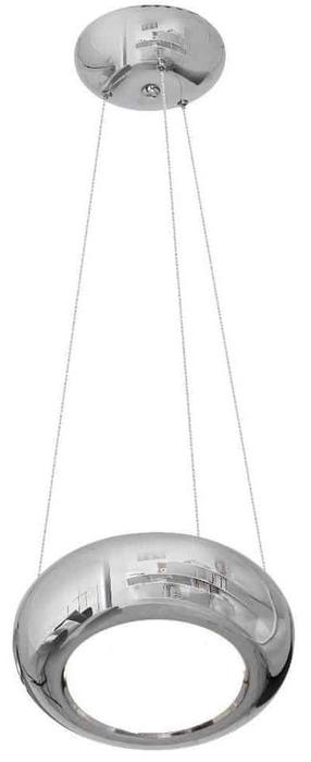Lampa karināms Milagro Mercurio 328, LED, 4000 °K, 1 x 12 W, balta krās./hroma krās. / hroma krās.