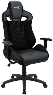 Spēļu krēsls AeroCool Earl, 70 x 70 x 127 - 137 cm, zila krās./melna krās.