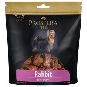 Лакомство для собак Prospera Plus Mini Bones, крольчатина, 0.23 кг