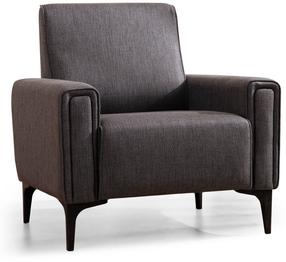 Krėslas Atelier Del Sofa Horizon, tamsiai pilka sp., 90 cm x 85 cm x 77 cm