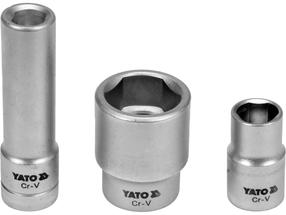 Набор торцевых головок Yato YT-17525, 1/2"