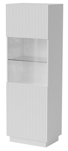 Vitrina Cama Meble Liverti, balta sp., 42 cm x 59.5 cm x 178 cm