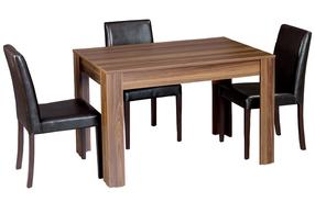 Galds Kalune Design Single 120, valriekstu krās., 120 cm x 80 cm x 78 cm