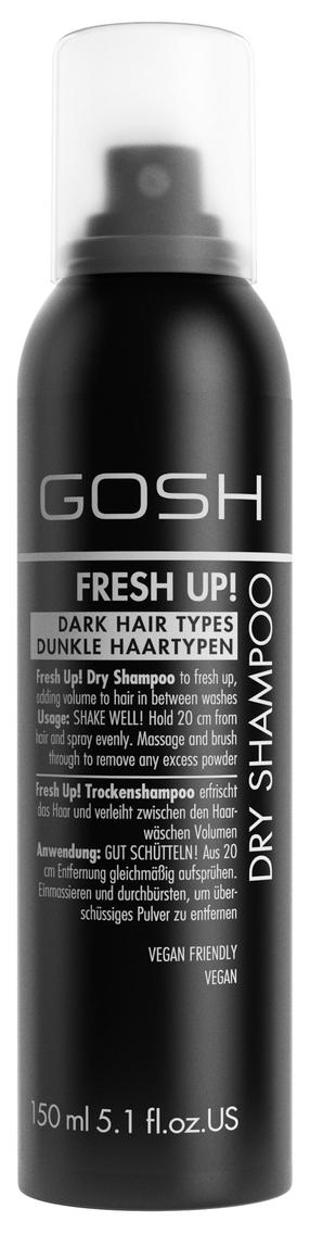 Kuivšampoon Gosh Fresh Up! Dark Hair, 150 ml