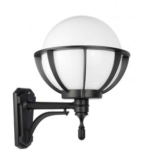 Āra sienas lampa Su-Ma Kule 250, 60W, E27, IP43, melna krās., 30 cm x 47 cm