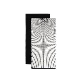  Virtuvinių rankšluosčių rinkinys Homla Salado 777035, balta sp./juoda sp., 65 cm x 45 cm, 2 vnt.