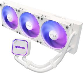 Vandens aušintuvas procesoriui ASRock Pro White 360 ARGB, 394 mm x 120 mm