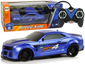  Rc автомобиль Lean Toys Racer Car Pro 4 10234, 1:24, синий цв.