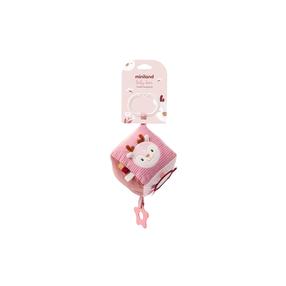 Игрушка для коляски Miniland Baby Deer, розовый цв.