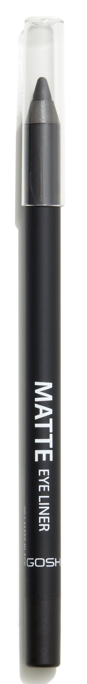 Silmapliiats Gosh Matte, 1.2 g 02 matt black