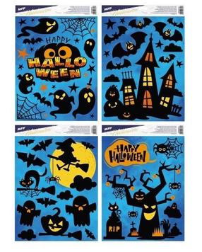 Lipdukai langams vaikams/suaugusiems, vaiduoklis MFP Halloween HA006, (spalva/dizainas parenkami atsitiktine tvarka)