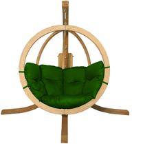 Pakabinamas krėslas Czillo Swing Pod, žalia sp.