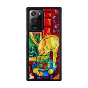 Telefoni ümbris iKins Samsung Galaxy Note 20 Ultra Cat with Red fish, punane v., Samsung