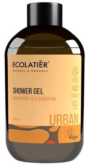 Kūno prausimosi želė Ecolatier Urban Grapefruit & Clementine, 600 ml