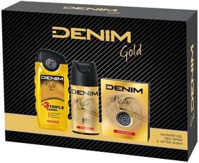 Kūno priežiūros rinkinys vyrams Sarantis Denim Gold, 500 ml
