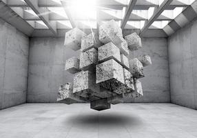Fototapete Artgeist Concrete Prison, 280 cm x 280 cm