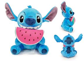 Pliušinis žaislas Disney Stitch Watermelon, mėlyna sp., 25 cm