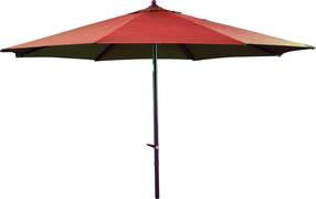 Paplūdimio skėtis Besk 4750959065402, 270 cm, raudonas (pažeista pakuotė)