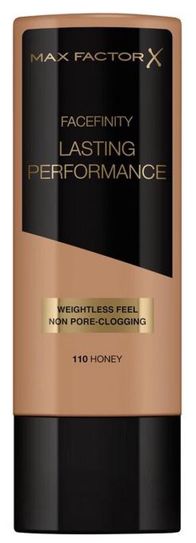 Šķidrā grima bāze Max Factor Lasting Performance, gaiši brūna krās., 110 honey, 35 ml