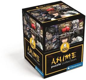 Dėlionė Clementoni Cubes Anime Death Note, 36 cm x 49 cm, 500 vnt., įvairių spalvų