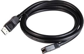 Juhe Club 3D DisplayPort male, Display port female, 2 m, must v.