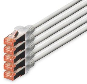 Сетевой кабель Assmann RJ-45, RJ-45, 10 м, белый цв.