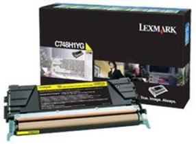 Тонер Lexmark, желтый цв.