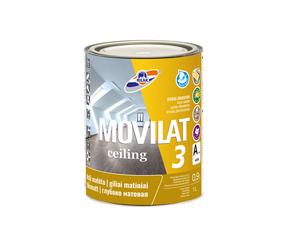 Дисперсионная краска Rilak Movilat 3, бело-матовый цв., 0.9 л