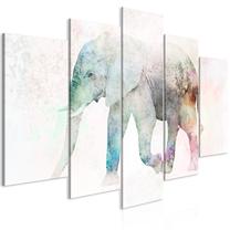 Reprodukcija Artgeist Painted Elephant HK0070, 100 cm x 50 cm