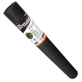 Agrotekstilė nuo piktžolių Bradas, juoda sp., 50 m x 0.6 m, 100 g/m²