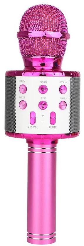 Juhtmevaba mikrofon Manta MIC21-PKL, roosa v.