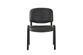 Klienditool Domoletti DC-221, must v., 47 cm x 41 cm x 78 cm, Eco nahk