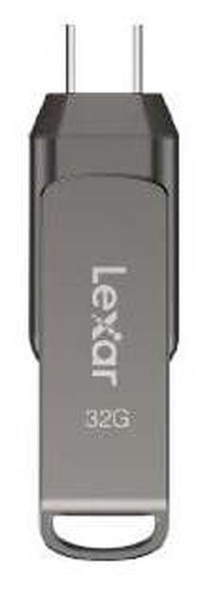 USB atmintinė Lexar D400, pilka sp., 32 GB